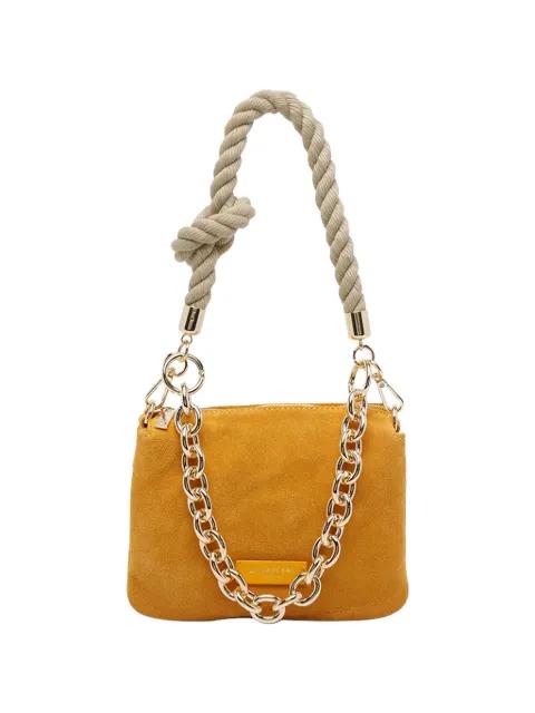 suede rope-handle shoulder bag by MY BEST BAG