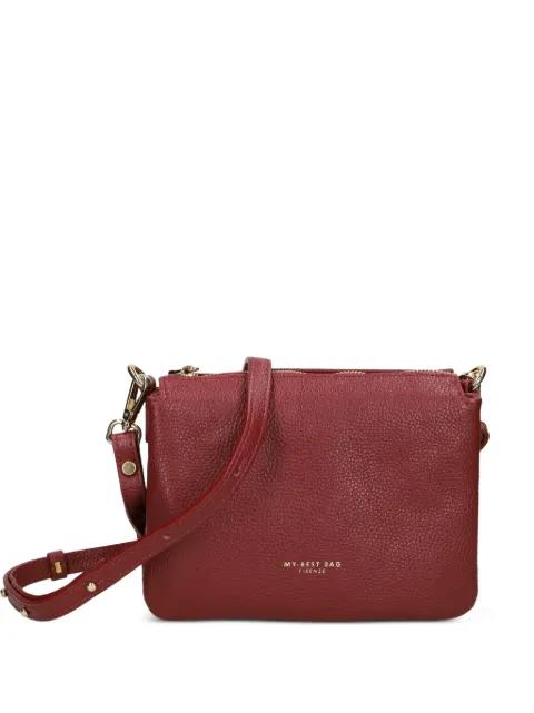zip leather cross body bag by MY BEST BAG