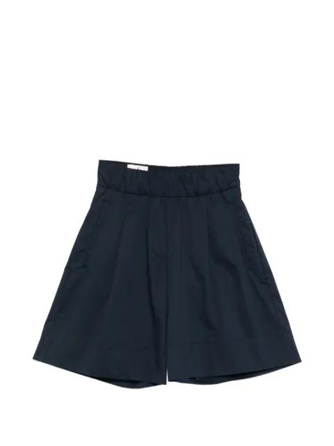 pleated bermuda shorts by MY MYTHS