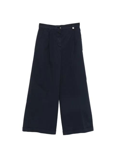 pleated wide-leg trousers by MY MYTHS