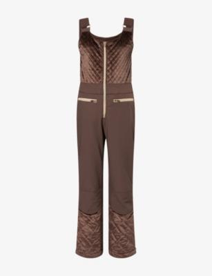 Quilted Velvet Ski Overall by MY SUNDAY SKI