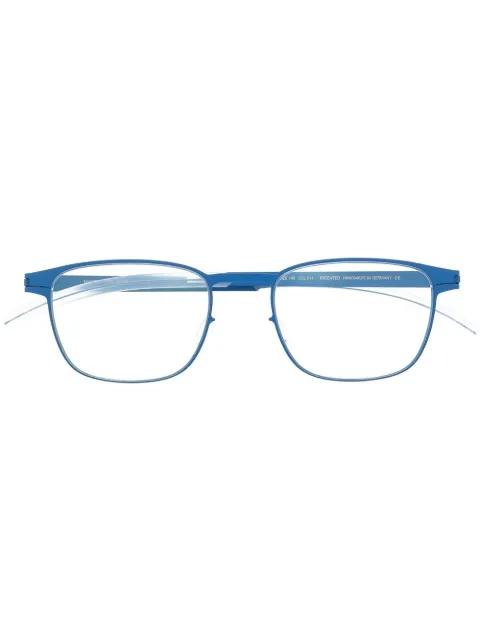 Allen square-frame glasses by MYKITA