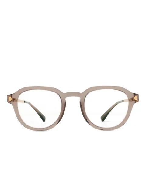 Elbert round-frame clear-lens glasses by MYKITA