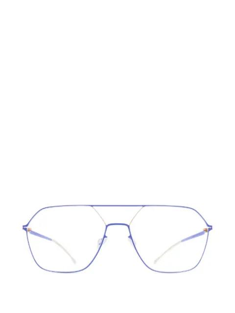 Jelva geometric-frame glasses by MYKITA