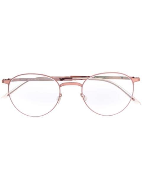 Jul round frame glasses by MYKITA