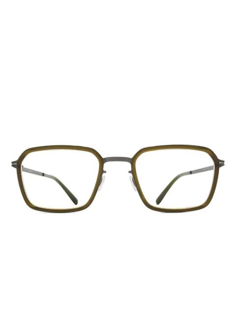 Lauri geometric-frame glasses by MYKITA