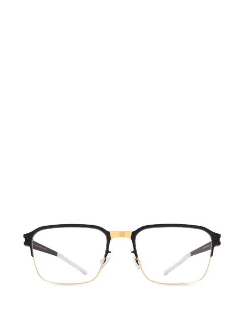 Lomax square-frame glasses by MYKITA