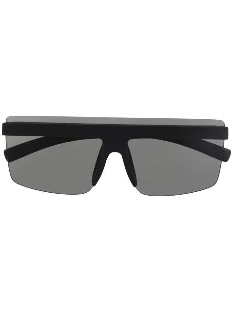 tinted oversize-frame sunglasses by MYKITA+MAISON MARGIELA