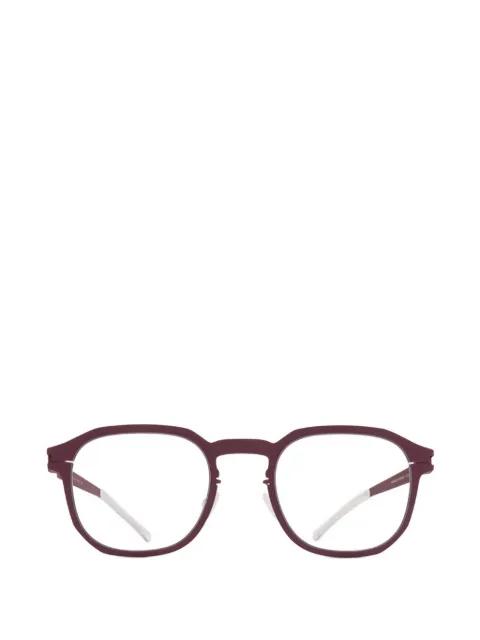 Rockwell geometric-frame glasses by MYKITA
