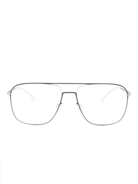 Steen rectangle-frame glasses by MYKITA