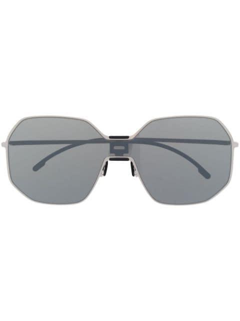 oversized-frame tinted sunglasses by MYKITA