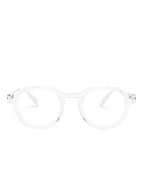 round-frame glasses by MYKITA