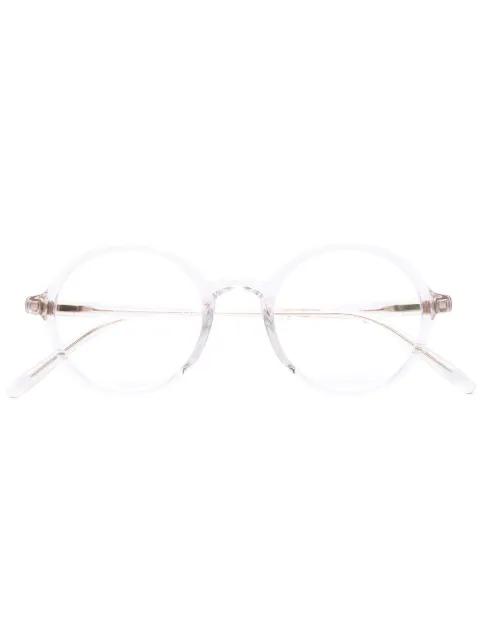 round-frame glasses by MYKITA