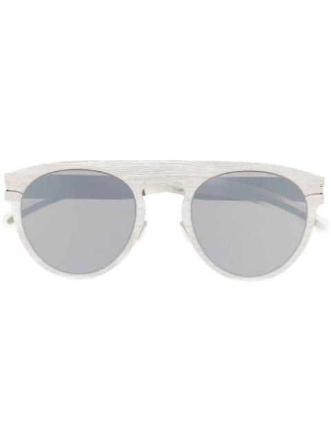 round-frame tinted sunglasses by MYKITA