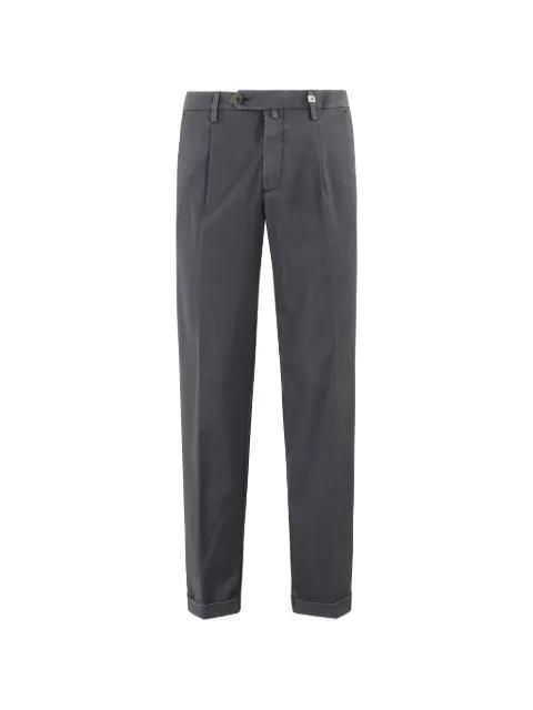 Zeus pleated turn-up trousers by MYTHS