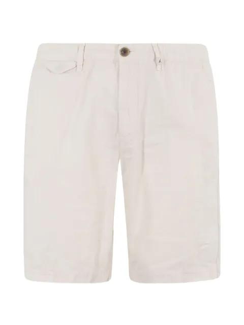 button-fastening shorts by MYTHS