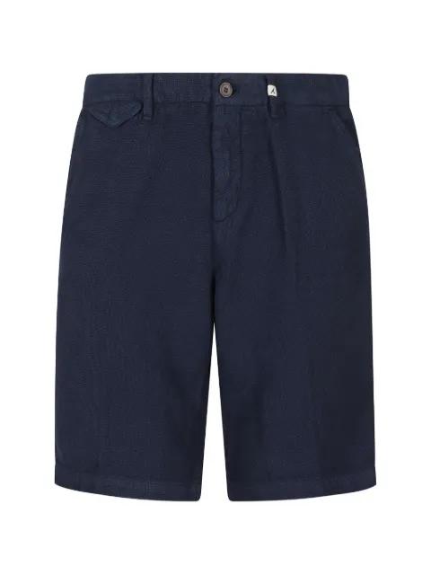 cotton-pique shorts by MYTHS