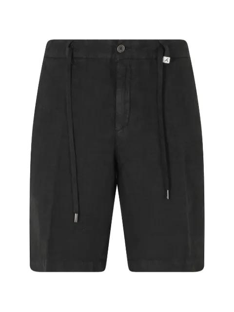 drawstring elasticated-waist shorts by MYTHS