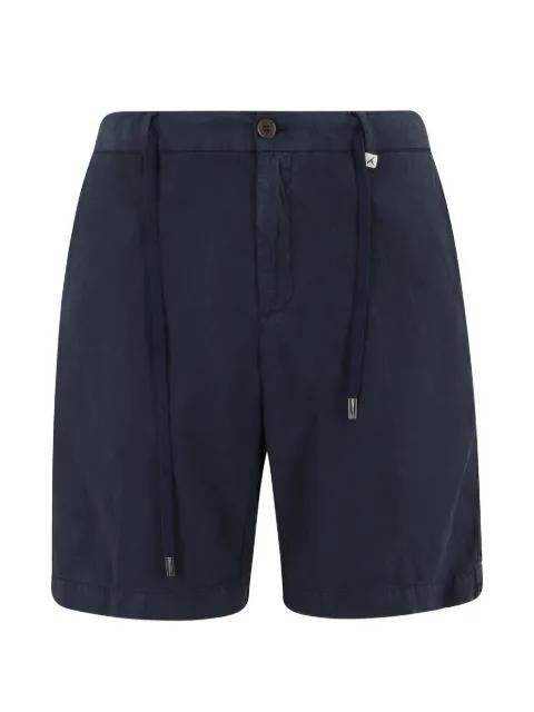 drawstring elasticated-waist shorts by MYTHS