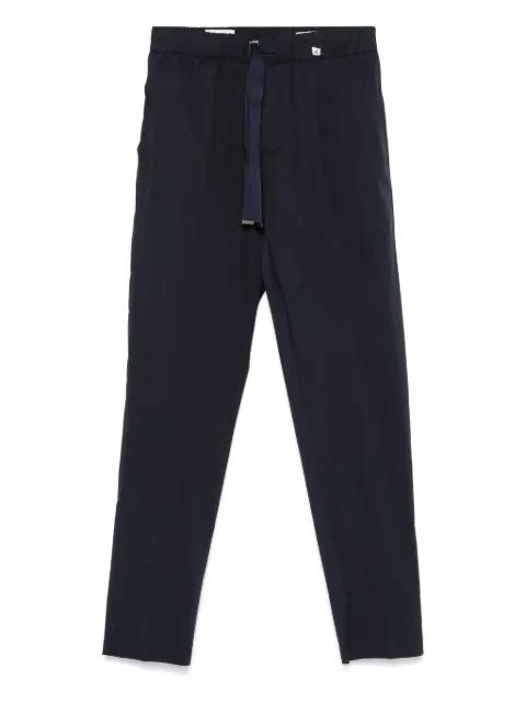 drawstring-waist trousers by MYTHS