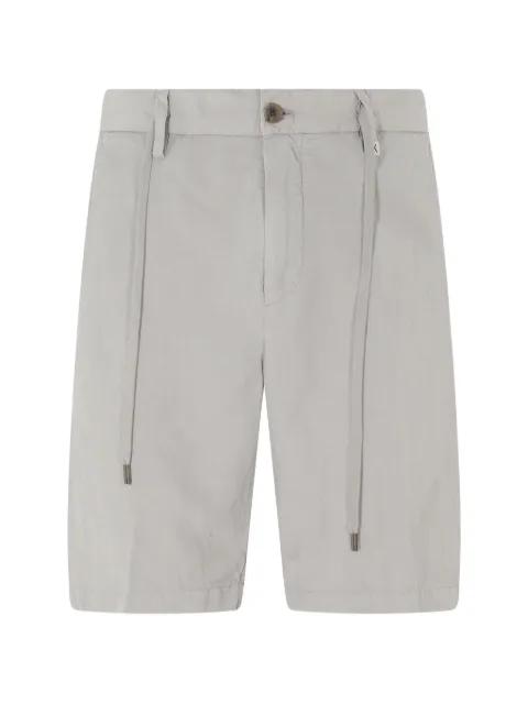 drawstring-waistband tailored shorts by MYTHS