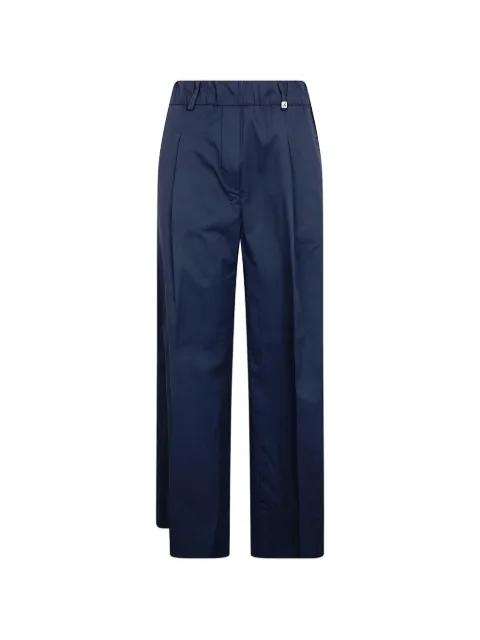 elasticated straight trousers by MYTHS