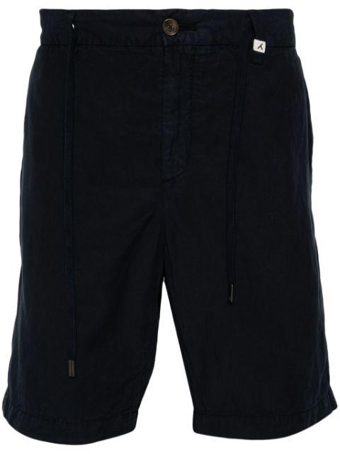 elasticated-waistband shorts by MYTHS