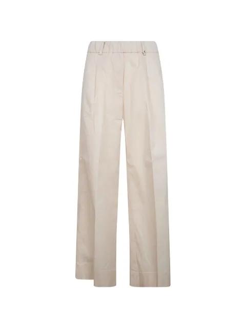 elasticated wide-leg trousers by MYTHS