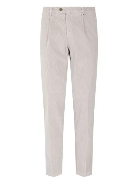 pleated corduroy trousers by MYTHS