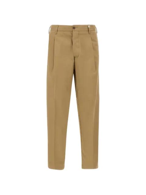 pleats flap trousers by MYTHS