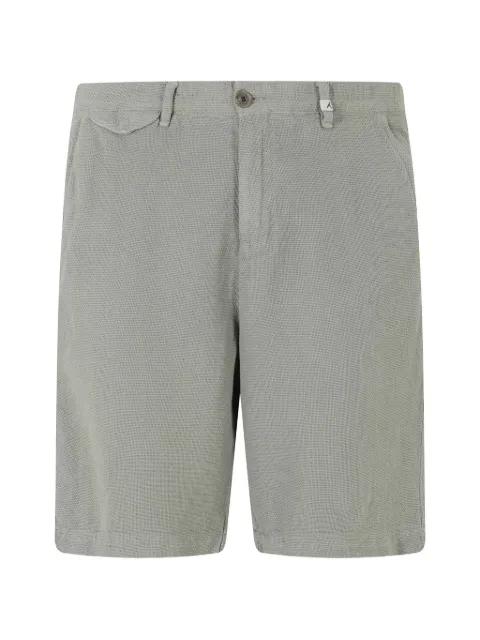 textured bermuda shorts by MYTHS