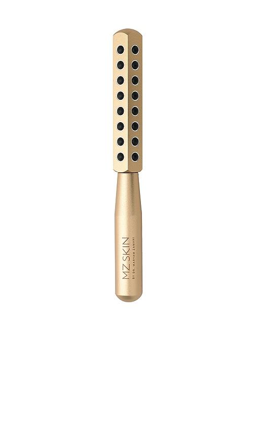 MZ SKIN Tone & Lift Germanium Contouring Facial Roller in Metallic Gold by MZ SKIN