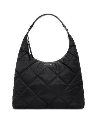 Madison Large Quilted Nylon Shoulder Bag by MZ WALLACE
