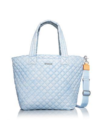 Medium Quilted Nylon Metro Tote Deluxe by MZ WALLACE