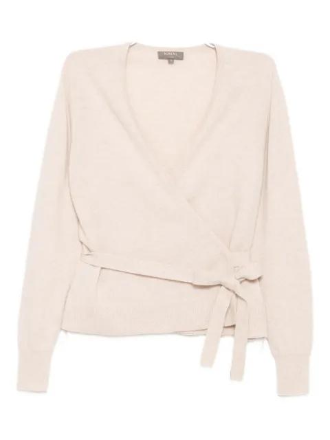 Arabella wrap cardigan by N.PEAL