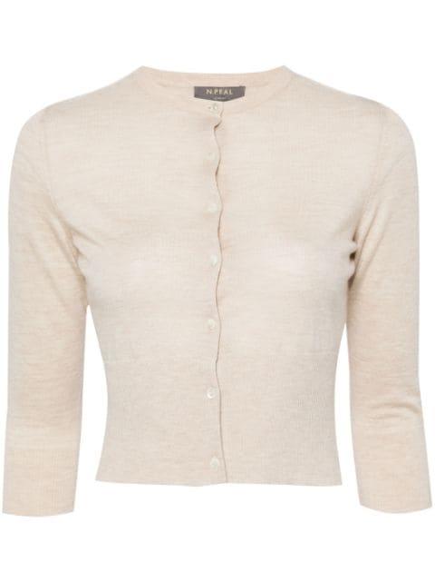Darcie cashmere cardigan by N.PEAL