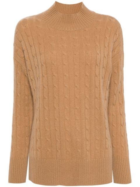 Esme cable-knit jumper by N.PEAL