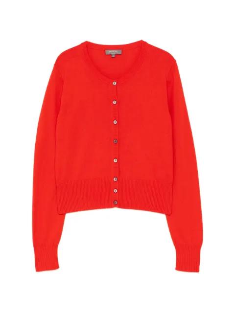 Ivy cropped cashmere cardigan by N.PEAL