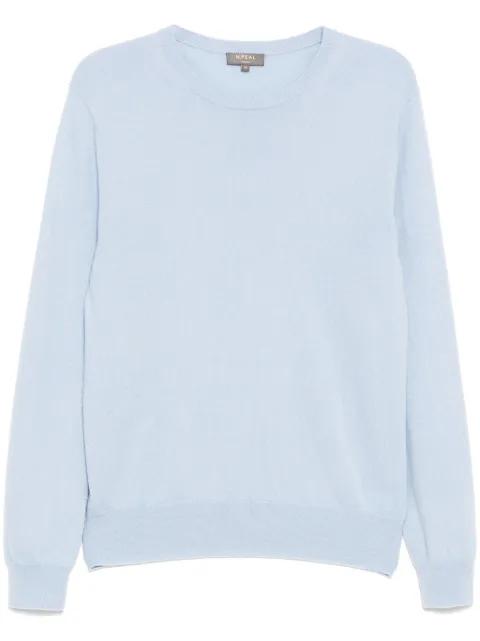 Oxford round neck jumper by N.PEAL