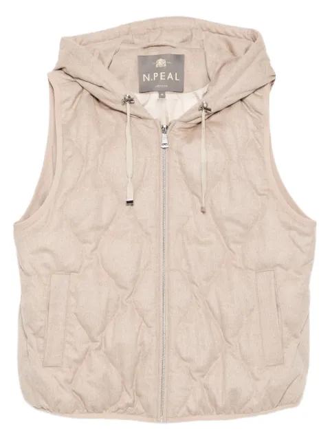 Padded Hood gilet by N.PEAL