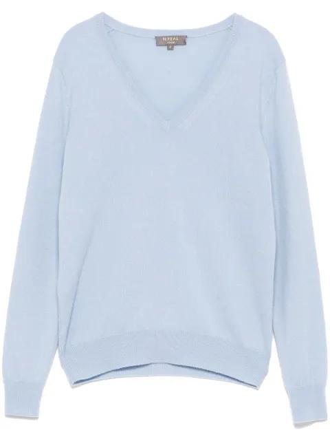 Phoebe V neck jumper by N.PEAL