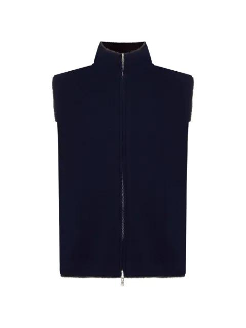 Shaftesbury cashmere gilet by N.PEAL