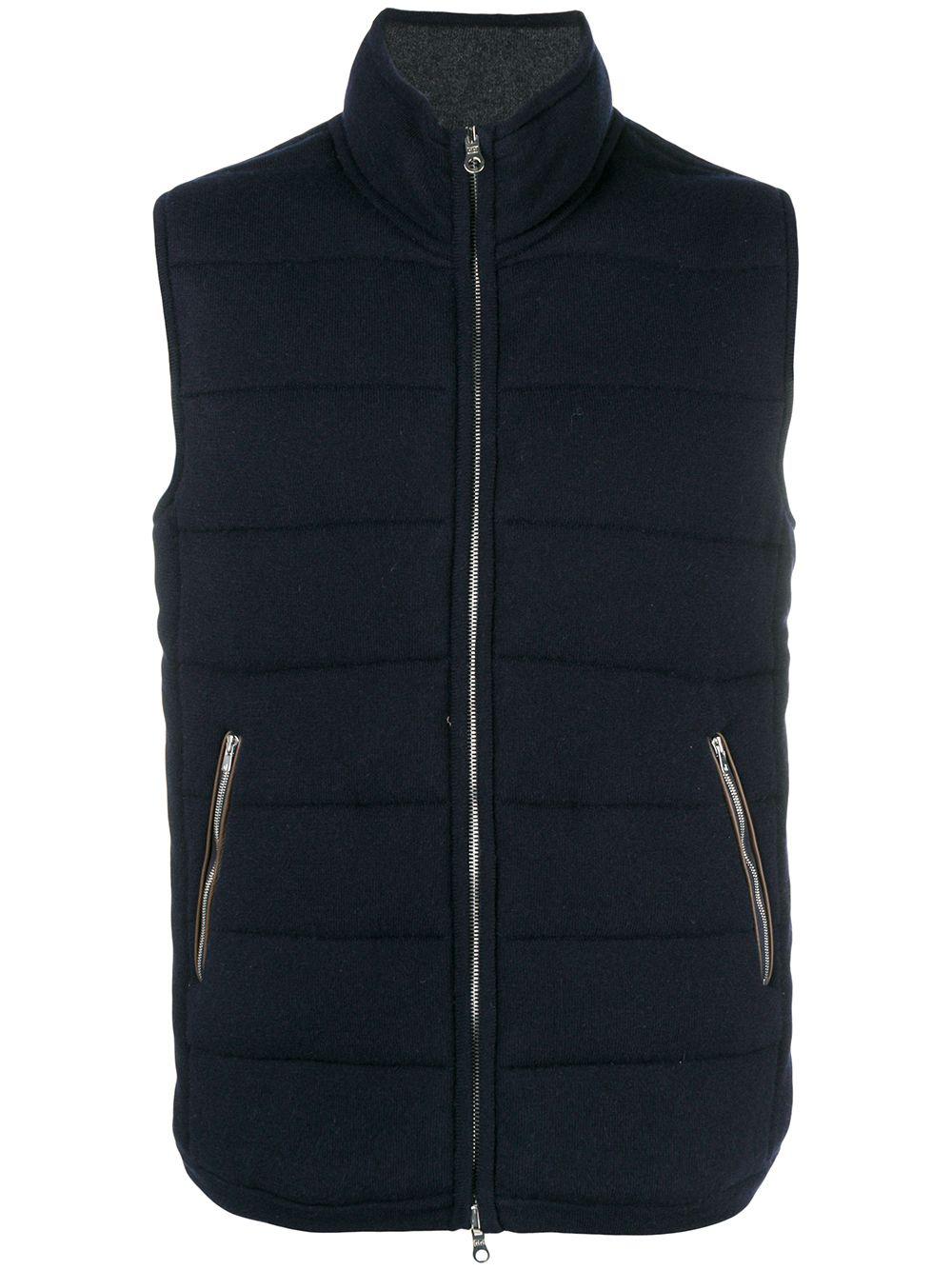 The Mall quilted gilet by N.PEAL