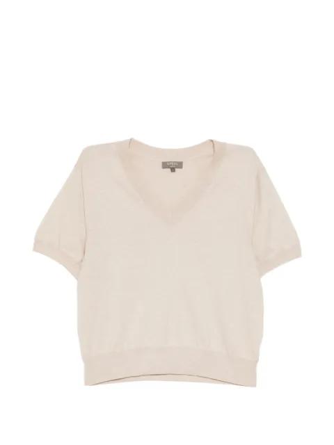 V-neck T-shirt by N.PEAL