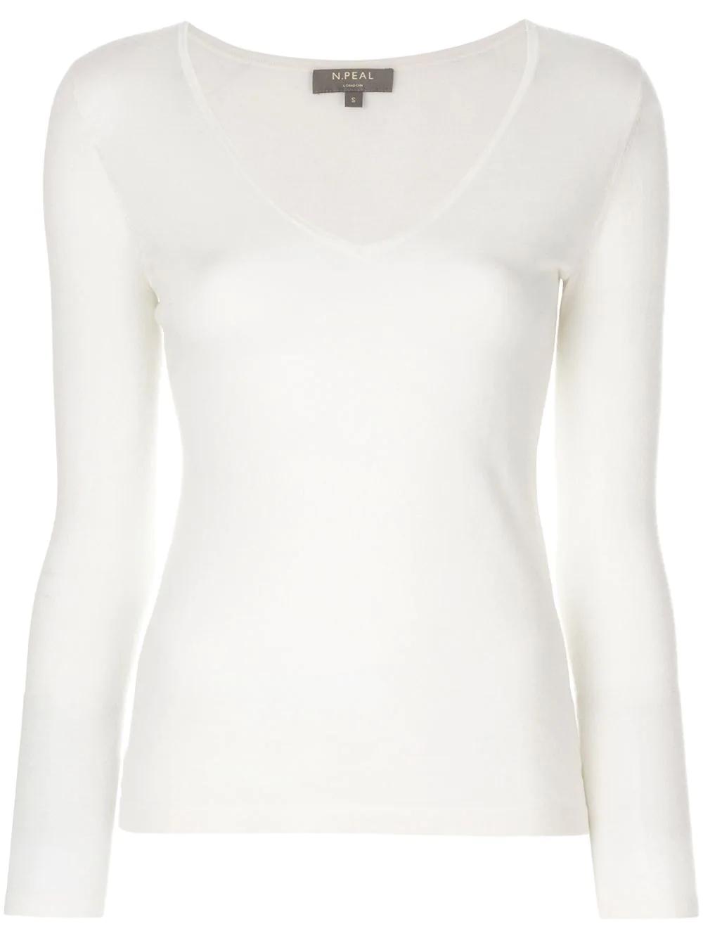 V-neck sweater by N.PEAL