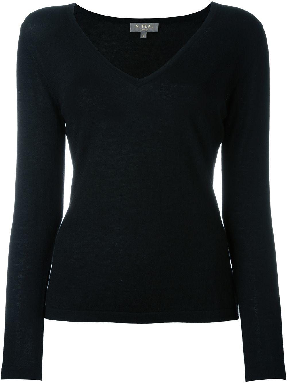 V-neck sweater by N.PEAL