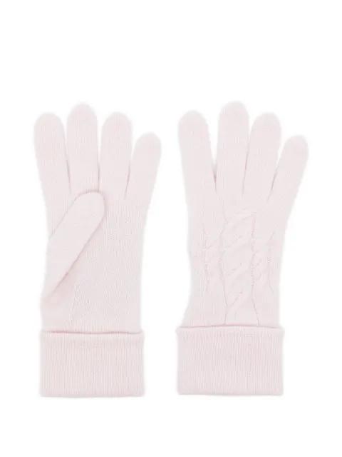 cable gloves by N.PEAL