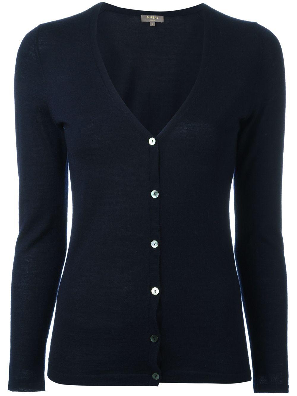 cashmere button up cardigan by N.PEAL