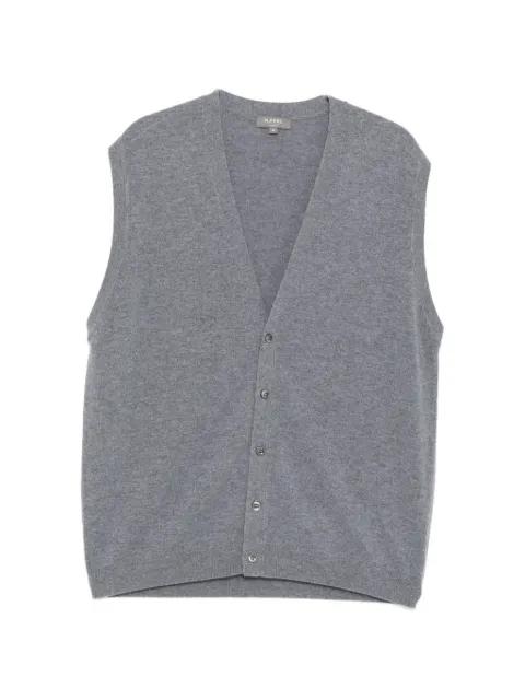 cashmere sleeveless cardigan by N.PEAL