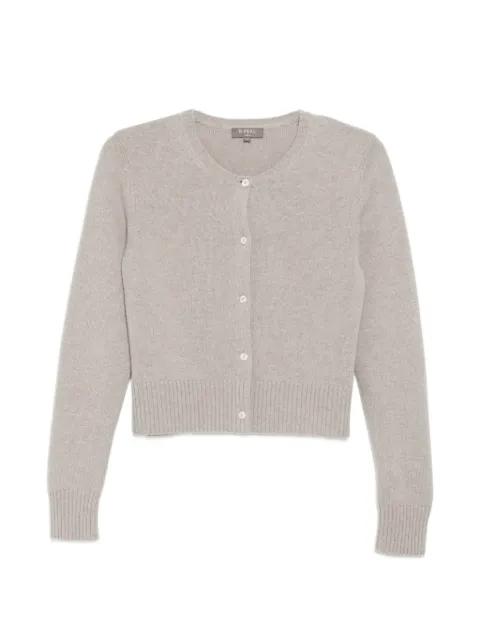 chunky crop cardigan by N.PEAL